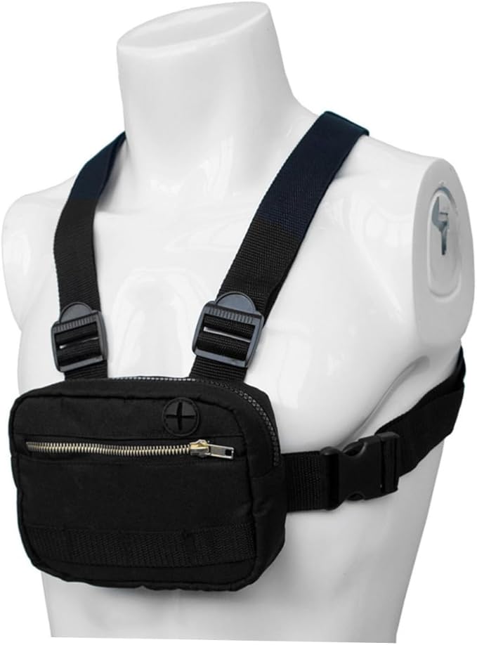Fashion Chest Pack Vest Bag Front Pouch for Hiking Fanny Packs for Women Outdoor Essentials Compact Phone Accessory Bag
