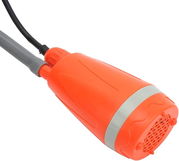 Portable Camping Shower Universal DC3.7V USB Rechargeable Camping Shower Kit for RV Yacht Car Built in 2000mAh Rechargeable Battery