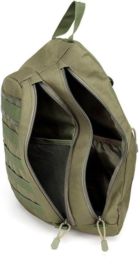 Sunnystacticalgear Outdoor Sports Hiking Sling Bag Shoulder Pack Camouflage Tactical Molle 20L Chest Bag - ACU