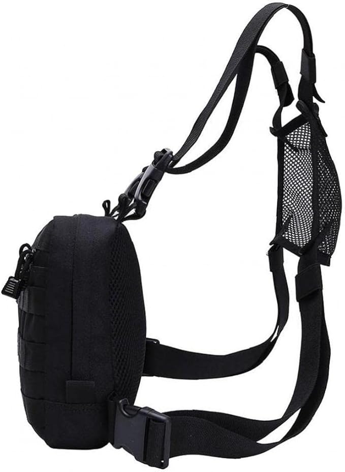 Outdoor Chest Bag Hip Hop Pouch Front Pack Vest Backpack Breathable Mesh Hunting Combat Bags