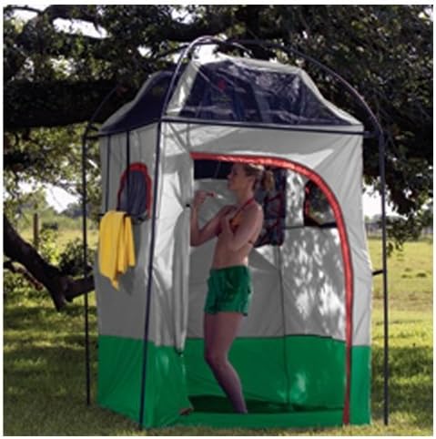 Mayday Deluxe Camper Shower/Shelter - Camp Shower and Shelter Combo Deluxe 4'6 x 4'6 x 87
