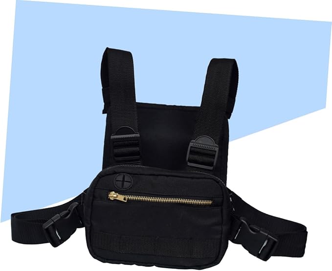 Fashion Chest Pack Vest Bag Front Pouch for Hiking Fanny Packs for Women Outdoor Essentials Compact Phone Accessory Bag