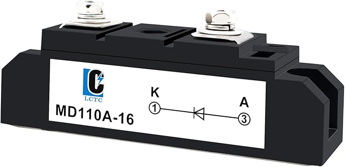 Blocking Diode Solar MD 110A with Heat Sink Suitable for 50A 100A Applications High Current Rectifier