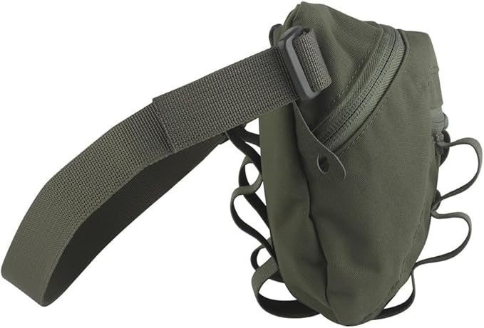 Large Multi-Purpose Drop Pouch Universal Tactical Fanny Pack Vest Hook and Loop EDC Admin Wait Bag