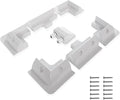 Solar Panel Mounting Brackets Kit 7PCS RV Roof Mounts No Drill Caravans Campervans (White)