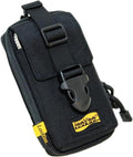 Looyoo/A148 Tactical Phone Pouch with Shoulder Strap EDC Utility Waist Pack Dual Layer Nylon Black and Khaki
