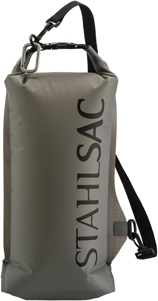 Stahlsac Abyss Drylite Dry Bag 6L in Light Grey | Durable Waterproof Bag | Lightweight Dry Bag for Boating Hiking Kayaking &amp Rafting | Tested for Enhanced Durability | Removable Straps