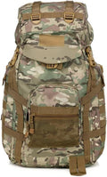 YABOO Tactical Combat Camouflage Bag Outdoor Sports Pack Hiking Rucksack Knapsack Molle 50L Backpack
