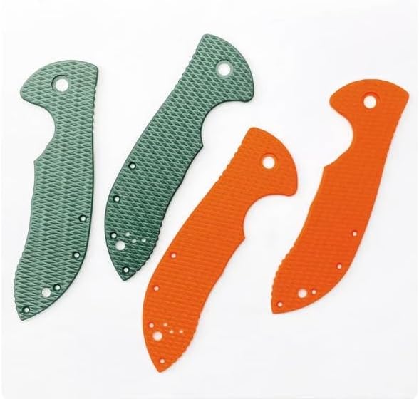 1 Pair G10 Scales Blank Replacement in Orange Fits for Emerson Commander
