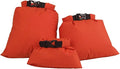 Kayak 3PCS Ultralight Drifting Boating Kayaking Swimming Waterproof Dry Bag Camping Rafting Folding Storage Bag (Color : Orange)