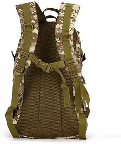 UNISTRENGH 25L Backpack Military Tactical Daypack Water-resistance Assault Gear Rucksack for Hunting Trekking Travelling (Desert Camo)