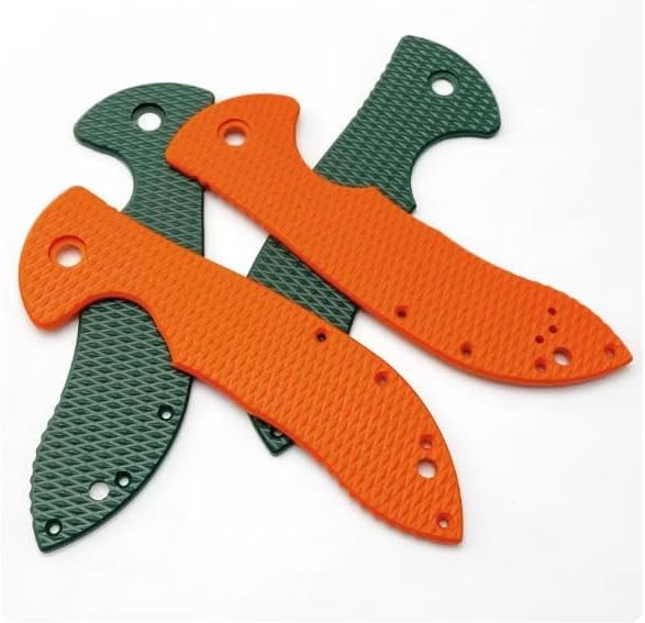 1 Pair G10 Scales Blank Replacement in Orange Fits for Emerson Commander