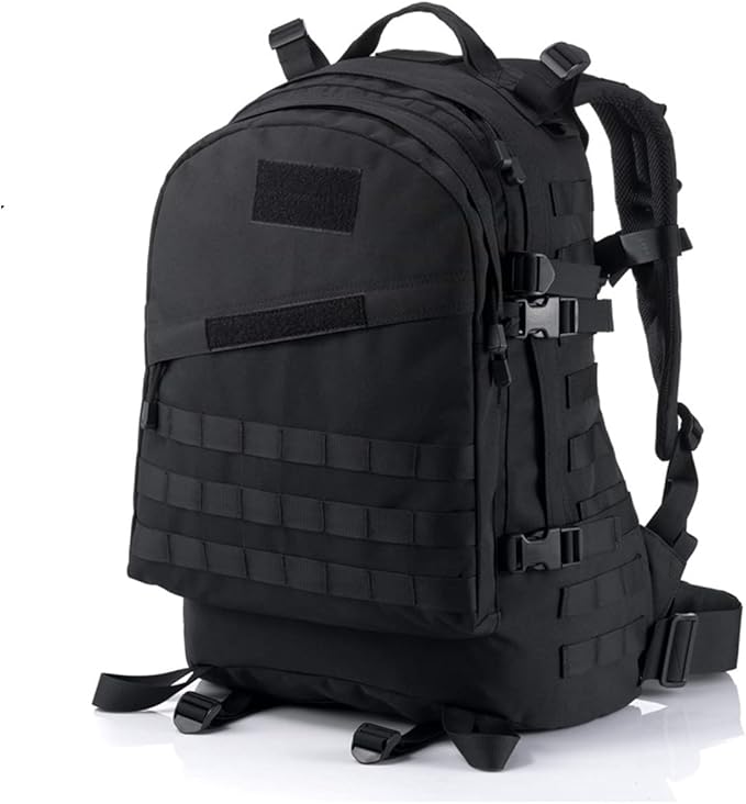 vAv YAKEDA Military Tactical Backpack Large Army 3 Day Molle Bag Backpacks (Black)
