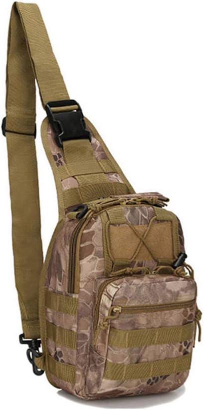 Outdoor Sports Hiking Sling Bag Shoulder Pack Camouflage Tactical Molle Combat Chest Bag