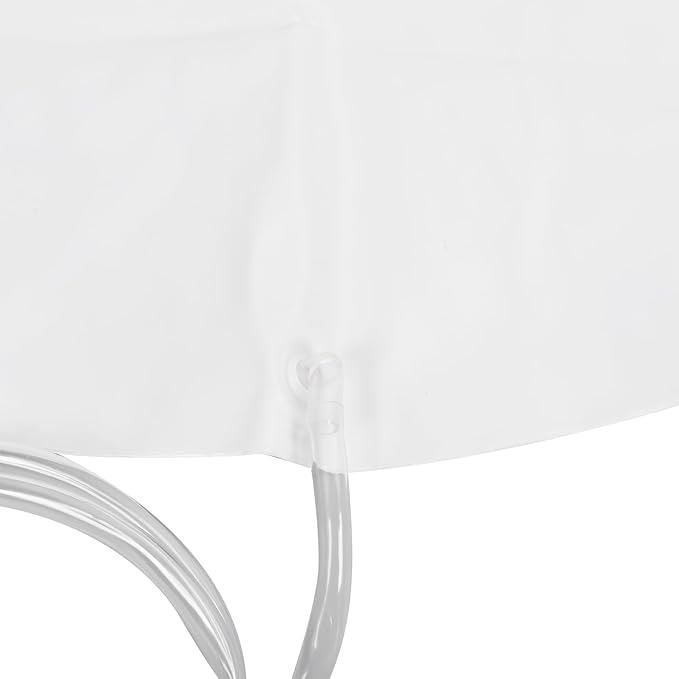 Bedside Shower Water Bag Portable Camping Shower Bag with Handle Powerful Water Pressure for Hair Washing Inflatable Shampoo Basin for Elderly and Bedridden Patients Lightweigh