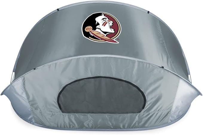PICNIC TIME NCAA Florida State Seminoles Manta Portable Beach Tent - Pop Up Tent - Beach Sun Shelter Pop Up