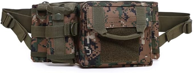 Outdoor Tactical Bag Assault Combat Waistpack Camouflage Tactical Molle Waist Pack