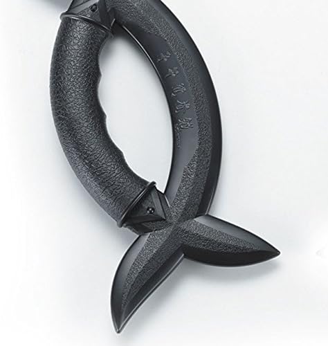Playwell Black Polypropylene Wushu Meridian Axe Couple
