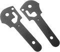 1 Pair Stainless Liner Fits for Griptilian 551 Plastic Version CNC Liner DIY Replacement Accessory