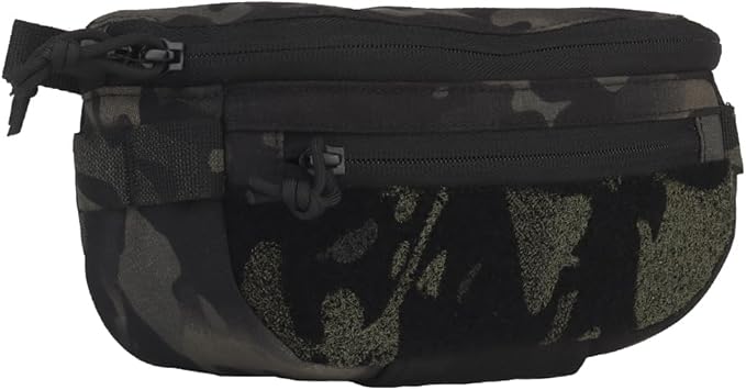 Tactical Sub Abdominal PouchDual-Purpose Dangler Drop Pouch with Tourniquet HolderTactial Vest Chest Rig Carrying Kit Bag