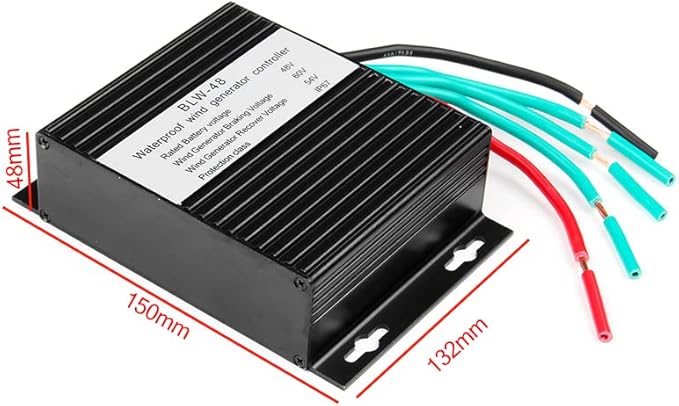 1500W-4500W Wind Turbine MPPT Charge Controller 12V 24V Auto 48V MPPT Wind Wind Controller for Lithium Battery Solar Panels Or Wind Generator
