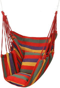 Portable Hammock Outdoor Garden Sports Home Travel Camping Swing Canvas Stripe Hang Bed Chair