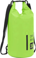 Gecheer Dry Bag with Zipper Green 7.9 gal PVC SH141488A