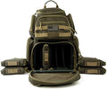 K-Cliffs Tactical Range Backpack – Lockable Bag for 5 Handguns Pouches – 900D Water‑Resistant with Rain Cover &amp USA Patch