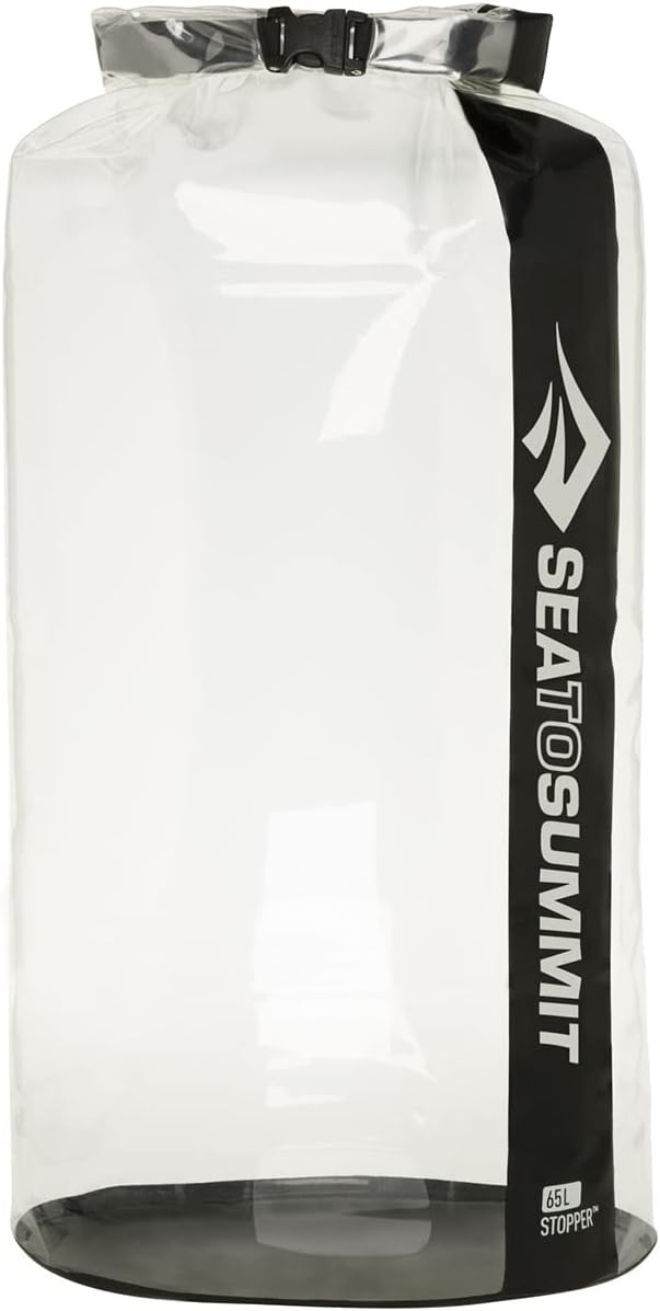 Sea To Summit Dry Bag Clear Stopper Black 13 Liter