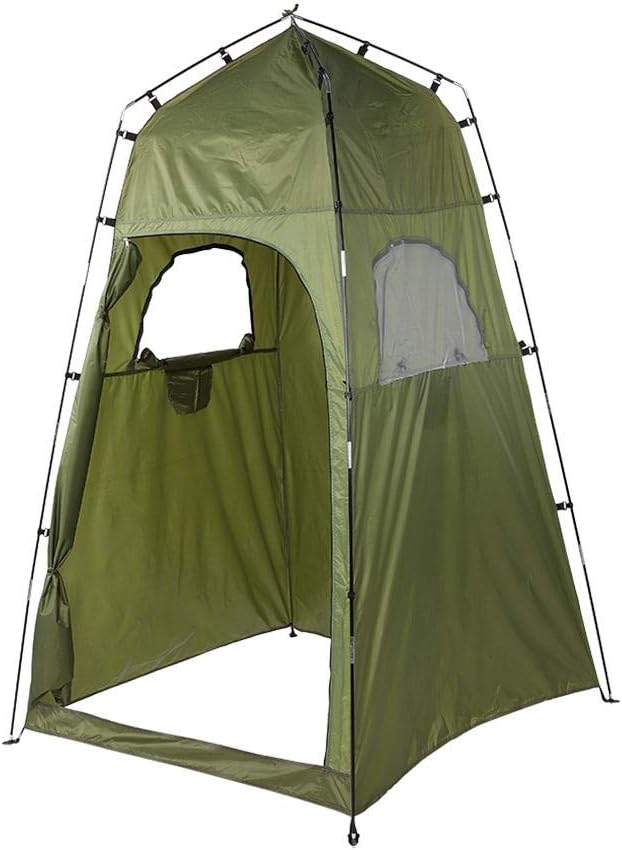 Zerone Portable Outdoor Shower Tent Modern Style 2 Person Windproof Portable Bathroom Shower Travelling Beach