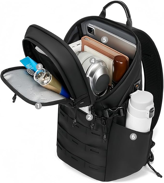 Waterproof Tactical Backpack Crossbody Bag Chest Bag With Anti-theft Pocket Oxford Waterproof Material. 1pcs (green)