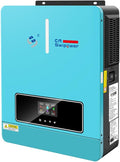3600W Hybrid Solar Inverter 24VDC to AC 110V/ 60Hz &amp Built-in 120A MPPT Controller for Homes Backup &amp Off-Grid