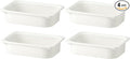 4x TROFAST Storage BoxWhite Container 16 ½x11 ¾ x 4