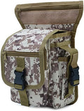 Tactical Camouflage Leg Versipack Bag Outdoor Sports Hiking Pouch