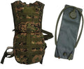 Outdoor Sports Hiking Bag Tactical Assault Combat Camouflage Tactical Molle Water Pack 3L Hydration Pack