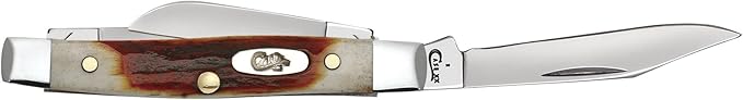 Case WR XX Pocket Knife Red Stag Small Stockman Item #9449 - (R5333 SS) - Length Closed: 2 5/8 Inches