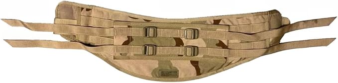 M MCGUIRE GEAR GI MOLLE II 3-Color Desert 5-Piece Pack System Tactical Field Pack Padded Shoulder Straps Sleep System Carrier Waist Belt and Pack Frame