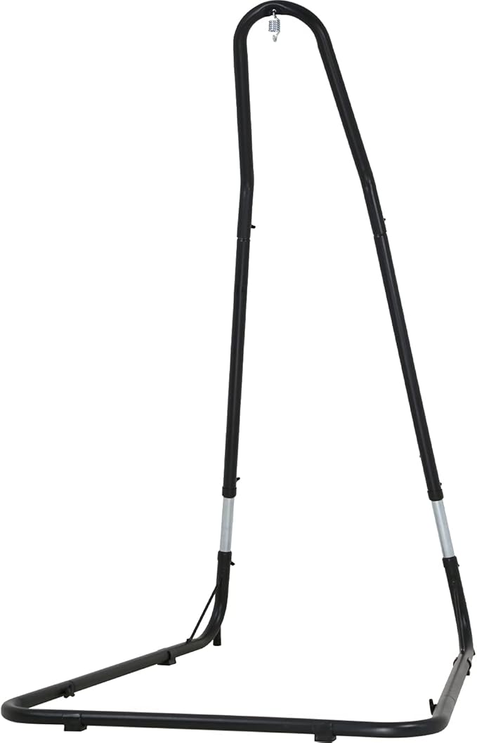 FDW Adjustable Hammock Chair Stand Hammock Stand Only Hanging Chair Stand Swing Chair Stand for Indoor/Outdoor Patio Yard
