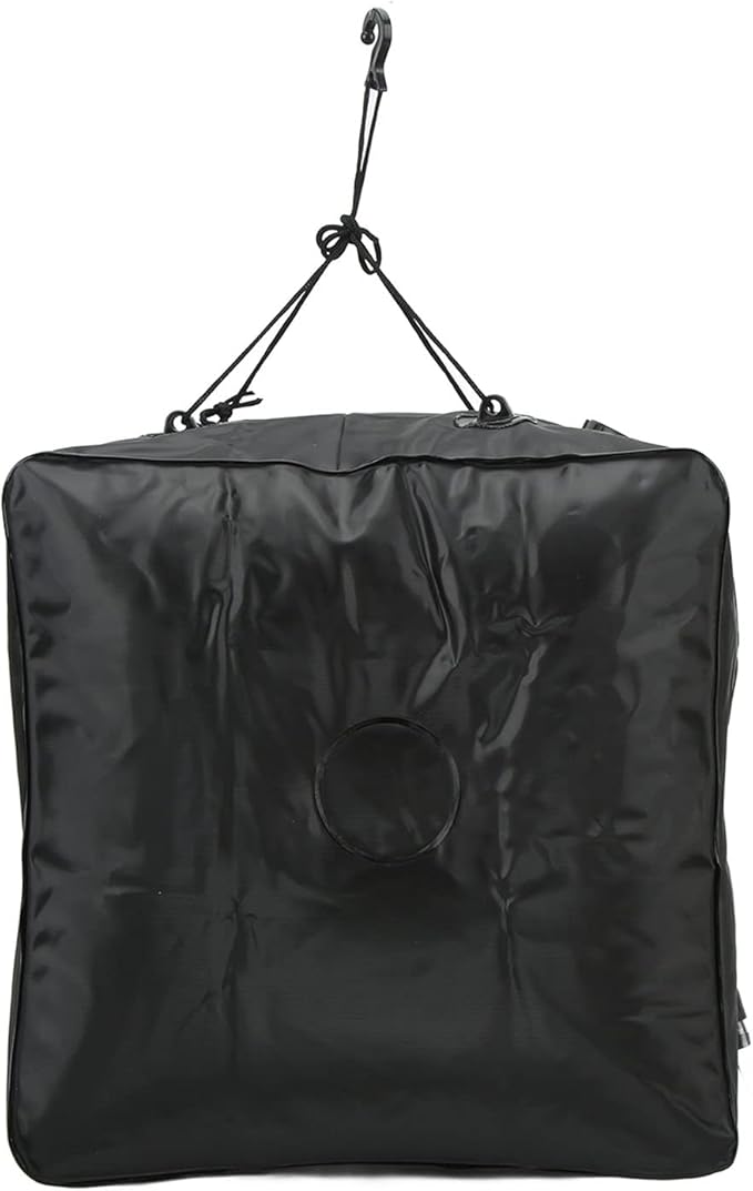 Gavigain 40L Camp Shower Bag Solar Camp Shower Bag with Sprayer PVC Rubber Plastic Cloth Texture UV Proof Coating Shower Water Bag for Outdoor