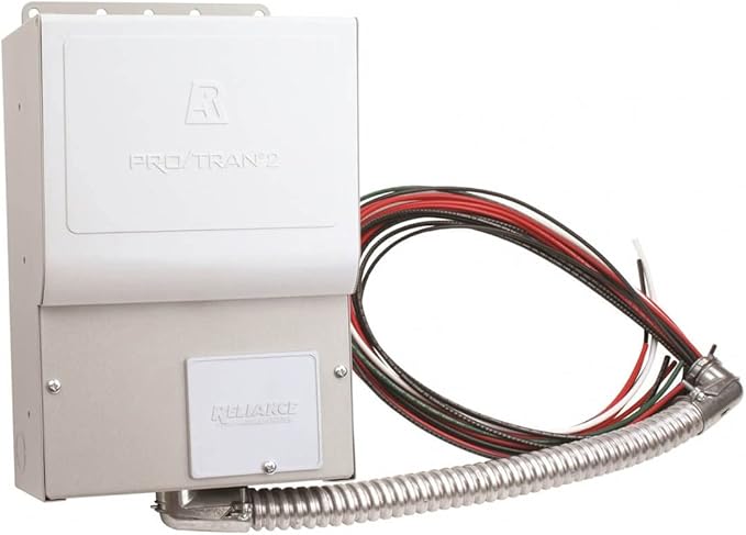 Reliance 506C 120/240-Volt 50-Amp 6-Circuit Pro/Tran Indoor Transfer Switch
