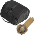 Tactical Helmet Padded Storage Bag 6L Expandable MOLLE Pouch Waterproof with Anti-Scratch Lining Multi-Purpose