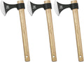 Throwing Axes 3 Pack 16.2-inch Throwing Tomahawks High Carbon Steel &amp Wooden Handle for Axe Throwing Recreation and Competition