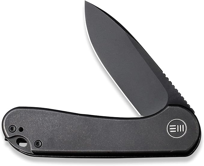 WE Knife Elementum 18062X-3 Black 20CV Stainless Steel and Black Titanium Pocket Knives WE18062X-3