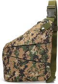 Outdoor Tactical Bag Backpack Military Sport Bag Pack Sling Shoulder Backpack Tactical Bag for Every Day Carry (Jungle Digital)