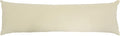 Hatteras Hammocks Cream Long Hammock Pillow Sunbrella Fabric Hook &amp Loop Fasteners Extra Wide Size Eco-Friendly Handcrafted in The USA
