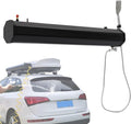 Pressurized Water Tank | Portable Camping Shower for SUVs Trucks &amp RVs Roof Rack | Sun-Heated &amp No Pump Needed | Includes 5.58ft Hose &amp Storage Bag