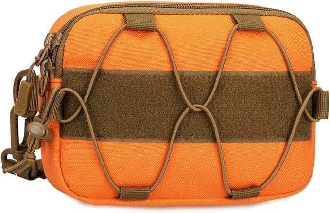 Tactical Compact EDC Pouch Small Molle Pouch Smartphone Pouch Tool Holster Pocket Gadget Waist Bag Pack Versatile Pouch for Camping Hiking Outdoor Gear