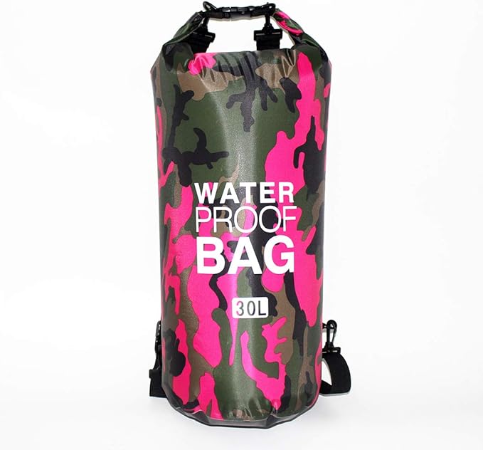 Waterproof Dry Bag 2L/5L/10L/15L/20L/30L Roll Top Sack Keeps Gear Dry for Kayaking Rafting Boating Swimming Camping Hiking Beach Fishing with Free Waterproof Phone Case