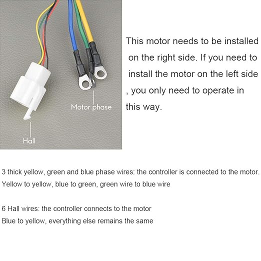Electric Brushless DC Motor Complete Kit 48V 2000W 4300RPM High Speed Motor with 33A 15 Mosfet Controller Power Display LCD Throttle Electric Scooter Bicycle Motorcycle Mid Drive Motor DIY Part