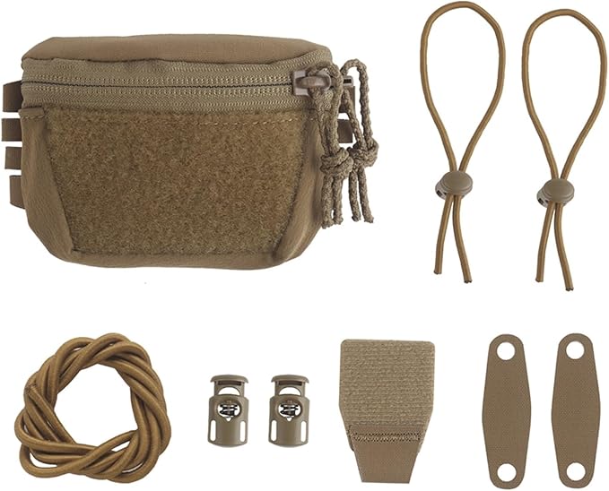 Multi Functional Helmet Battery Pack Airsoft Helmet Weight Pack Balance Retention Anchoring Integrated Node Pocket Universal Rear Bag Tactical Accessories Storage